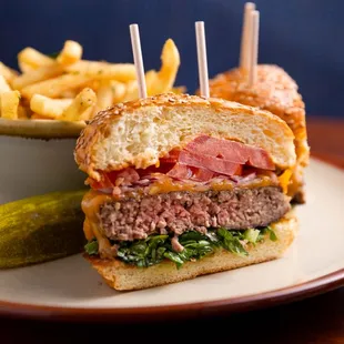 Prime, Angus Sirloin Cheeseburger