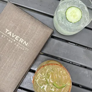 Spicy Tavern Margarita Cucumber Margarita