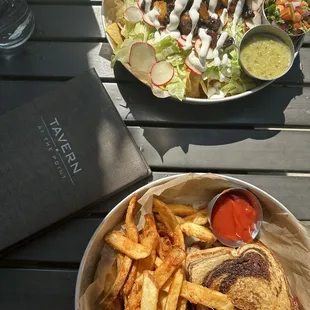 Brisket Nachos &amp; Ruben Sandwich