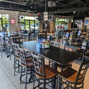Inside dining