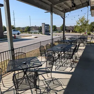 Outside patio