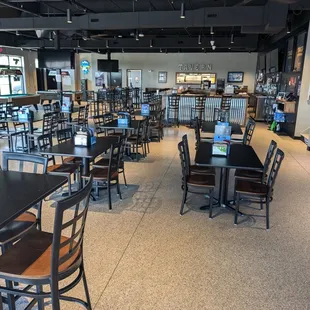 Inside dining