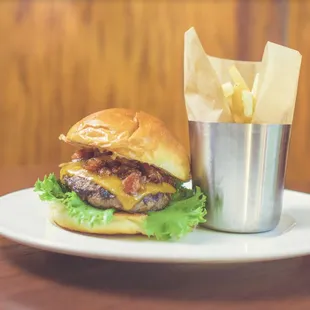 Several different burger options!