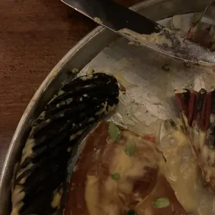 Brat served with the Tailgater appetizer!!