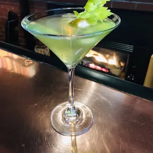 Celery martini