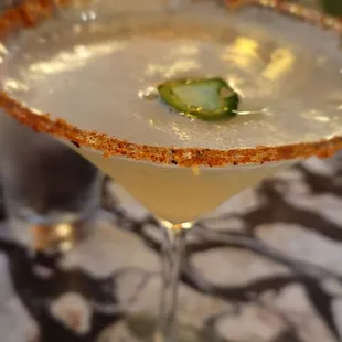 Jalapeno martini