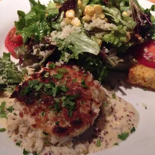 Crab Cake Salad