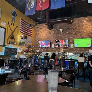 Inside towards bar