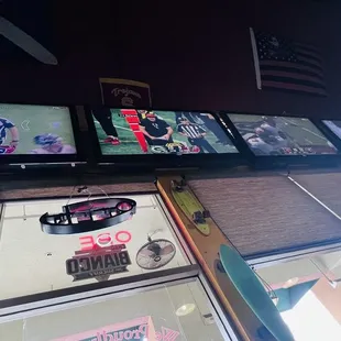 They had multiple games going on