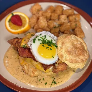 The Bubba - Housemade  Biscuit with Sausage Gravy