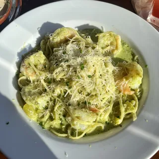 Tequila Shrimp Pasta