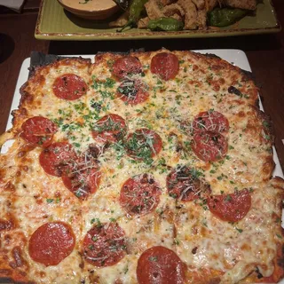 Pepperoni and Sausage Flatbread