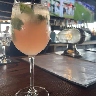 Watermelon Hugo Spritz