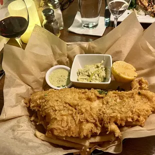 Fish &amp; Chips. Fresh, flavorful, and cooked perfectly.