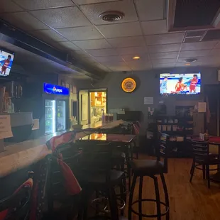 tvs on the wall