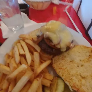 Tavern Burger and fries