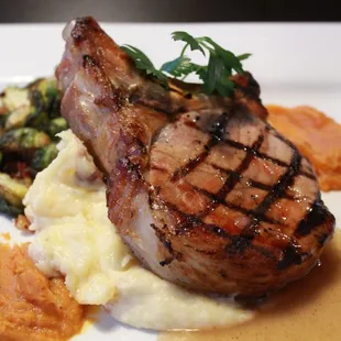 12 oz. House Brined O-H-I-O Pork Chop
