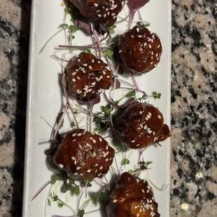 Shrimp brochette