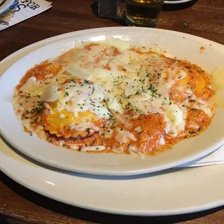 Baked Ravioli With Chicken