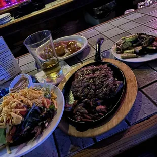 Perfectly cooked steak as always. What real deal dive bar has ever served you good that looked (and tasted) this good??