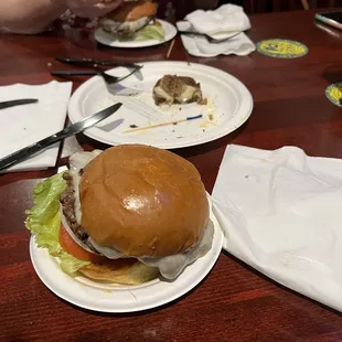 007 burger and what s left of the hanky panky