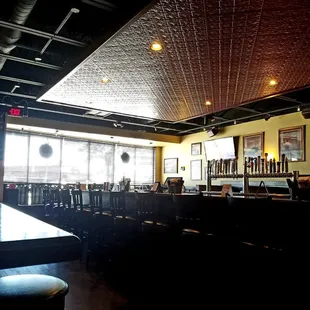 Front of the tavern and bar area