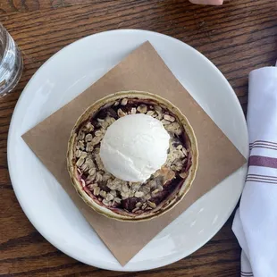 Some sour cherry dessert that was on special- delicious!