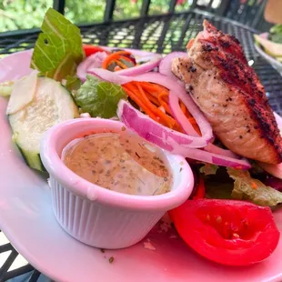 Salmon salad