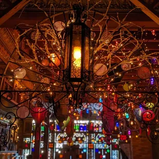 Entrance from bar to dining area