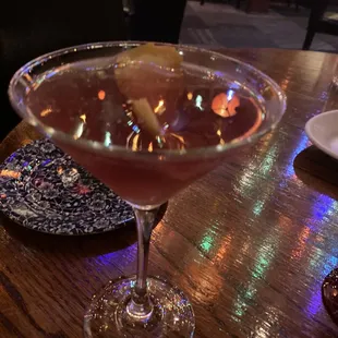 Belvedere pomegranate martini - excellent!!