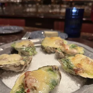 Oysters Rockefeller
