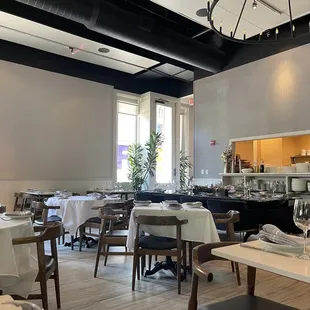the interior of a restaurant