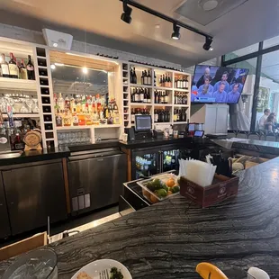 Bar area