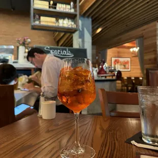 Aperol Spritz nice portion for $3