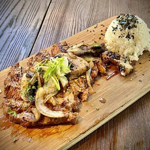 Oyster-Crusted Ribeye Steak