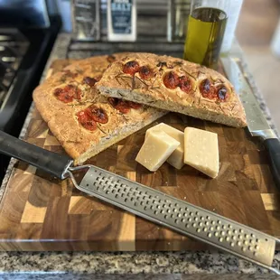 This is what focaccia should look like ...