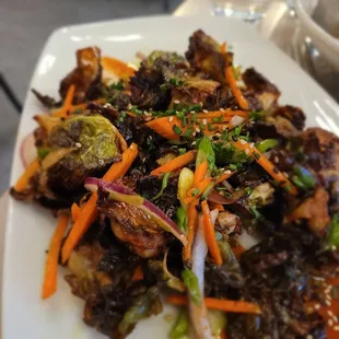 Kimchi Brussel Sprouts