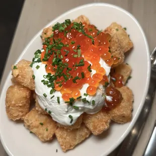 Tots at happy hour