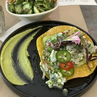 Ceviche Tostada