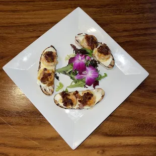 a plate of food