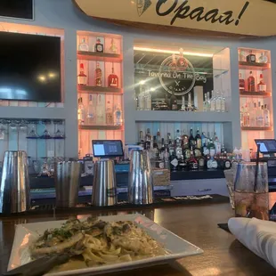 Bar area