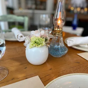 Outside table