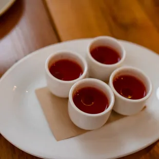 complimentary gazpacho