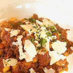 Short Rib Gnocchi was tasty