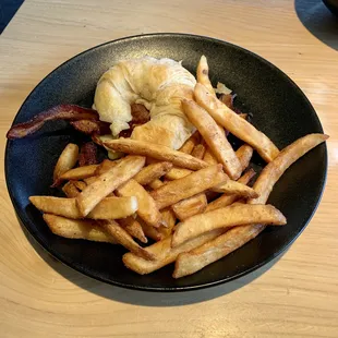 Bacon Croissant Breakfast Sandwich