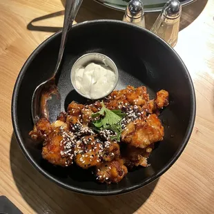 Crispy Korean Cauliflower