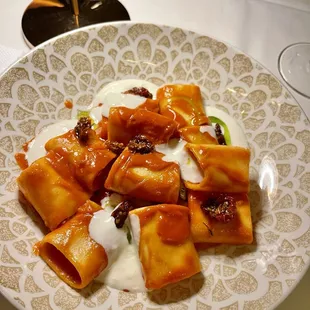 Paccheri pomodoro, fantastic !