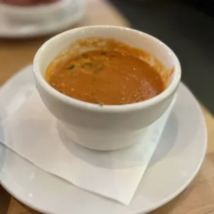 Crostini Tomato Sage Soup