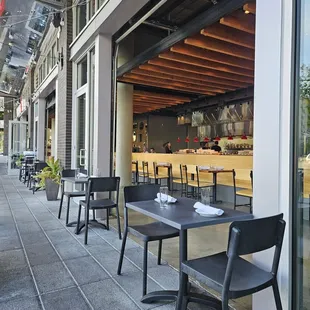 Patio and open-air dining