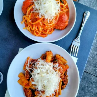 Spaghetti &amp; Rigatoni